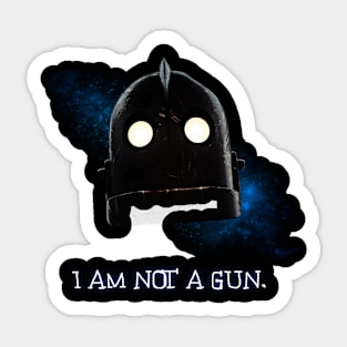 I am not a giun Sticker